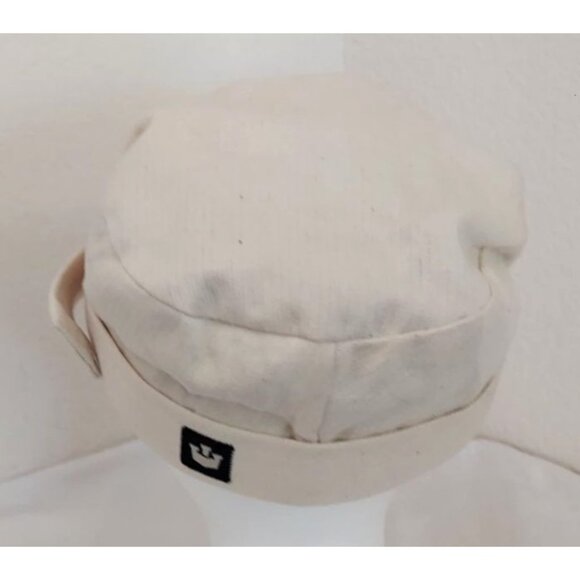 Goorin Bros. Women's Cream Flat Newsboy Cap Small Wood Buckle Hat - Picture 4 of 7